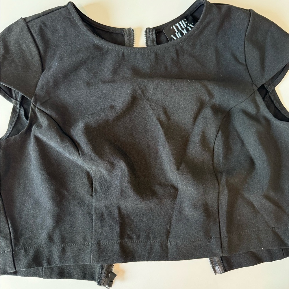 Structured crop top - Picture 9 of 9